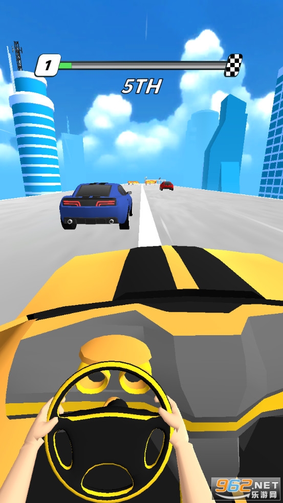 Rooftop Drive(屋顶竞速游戏)截图1
