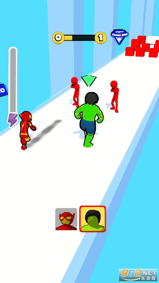 Superhero Race!(����Ӣ�۾�����Ϸ)��ͼ1