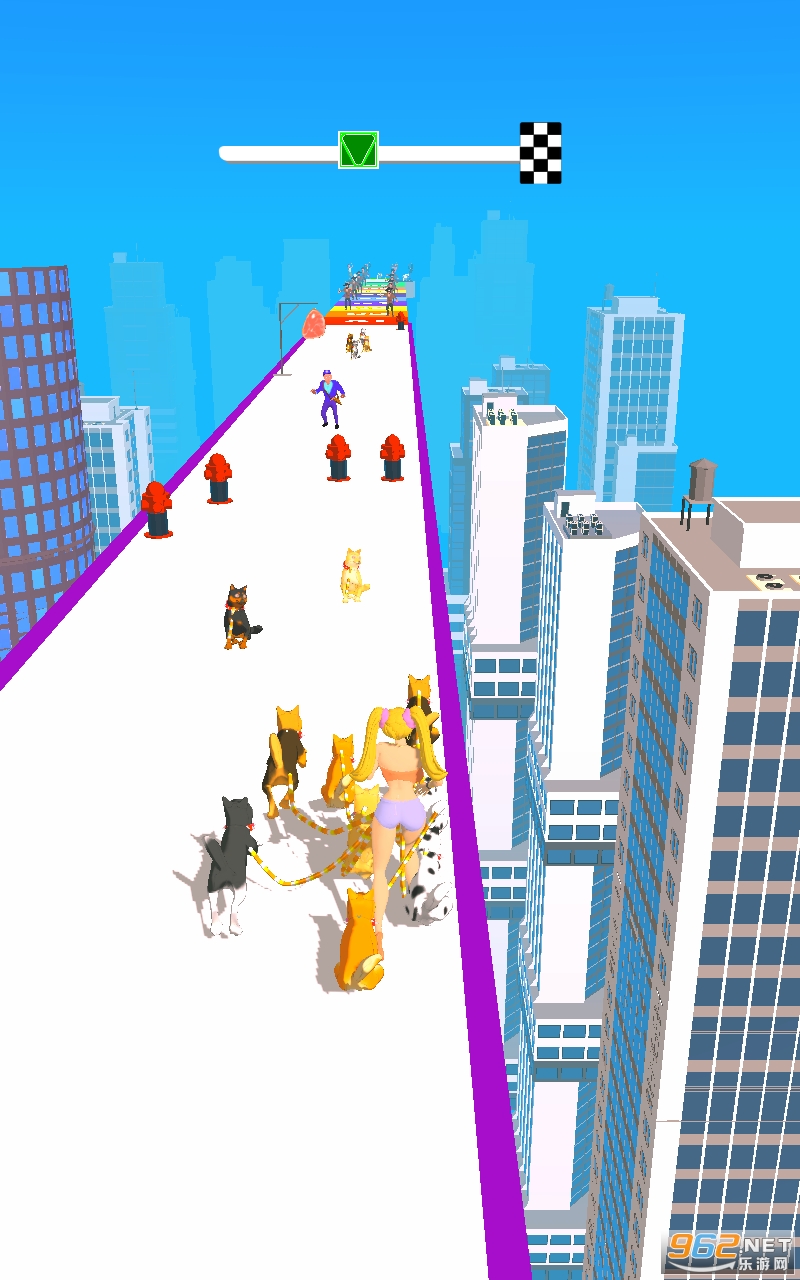 Dog Walker(遛狗赛跑安卓)截图1