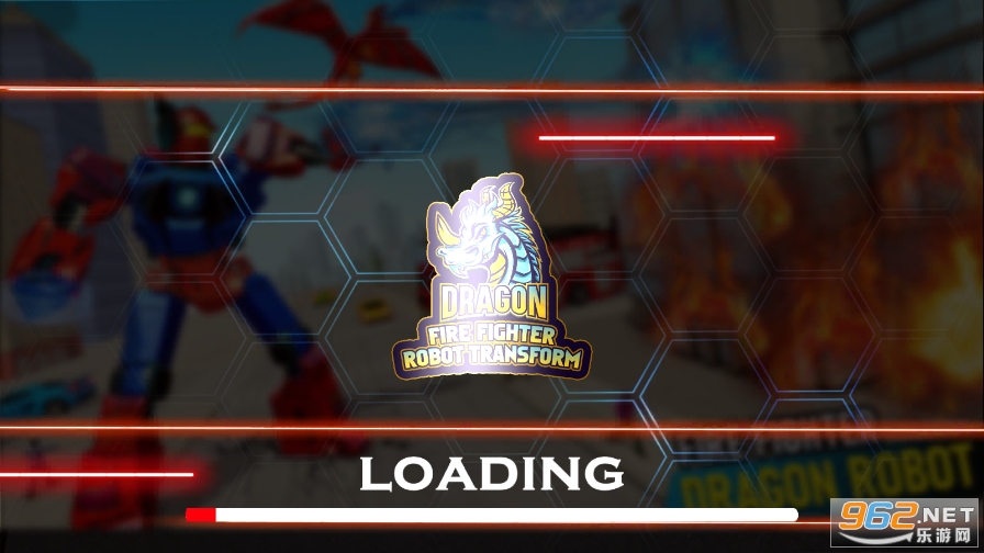 Firefighter Truck Dragon Robot(��������������)��ͼ0