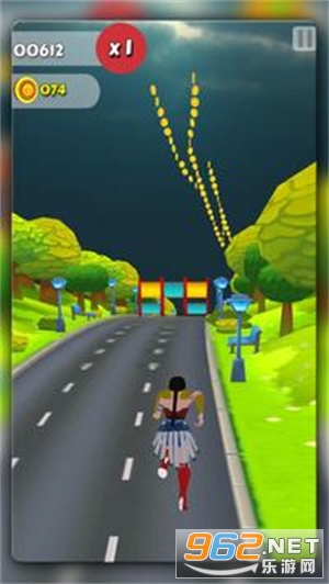 Wonder Lady Runner游戏截图2