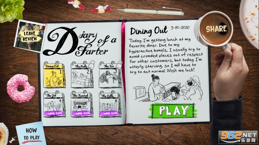 放屁日记游戏Diary of a Farter截图1