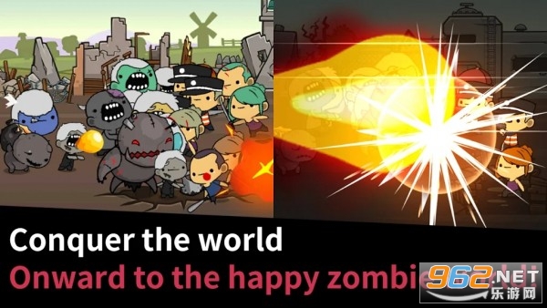 Happy Zombie Virus(快乐僵尸病毒手游)截图1