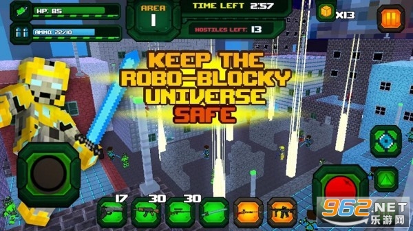 Block Soldier Survival Games(���ػ����˴��Ҷ���Ϸ)��ͼ1