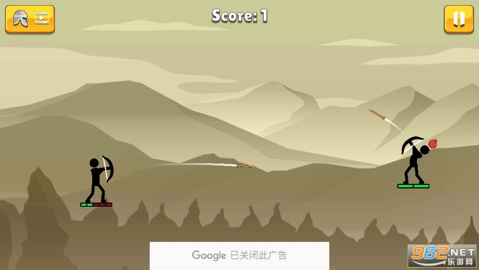 Stickman Archer: Arrow Stick Fight(弓箭手箭棍之战游戏)截图1