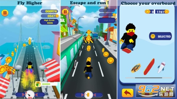Subway 3D : Surf Run Endlessèè������ֹ����Ϸ��ͼ0