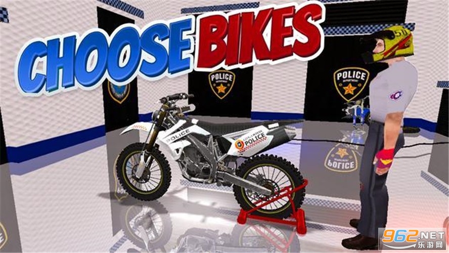 Police Bike Stunt(������ʿ3D�ؼ���Ϸ)v1.8 ��׿���ͼ0