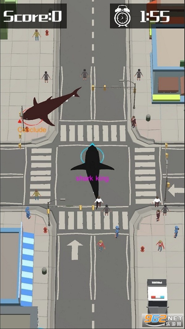 Shark Rampage: Hungry Shark(���������Ϸ)v0.7 (Shark Rampage:Hungry Shark)��ͼ0
