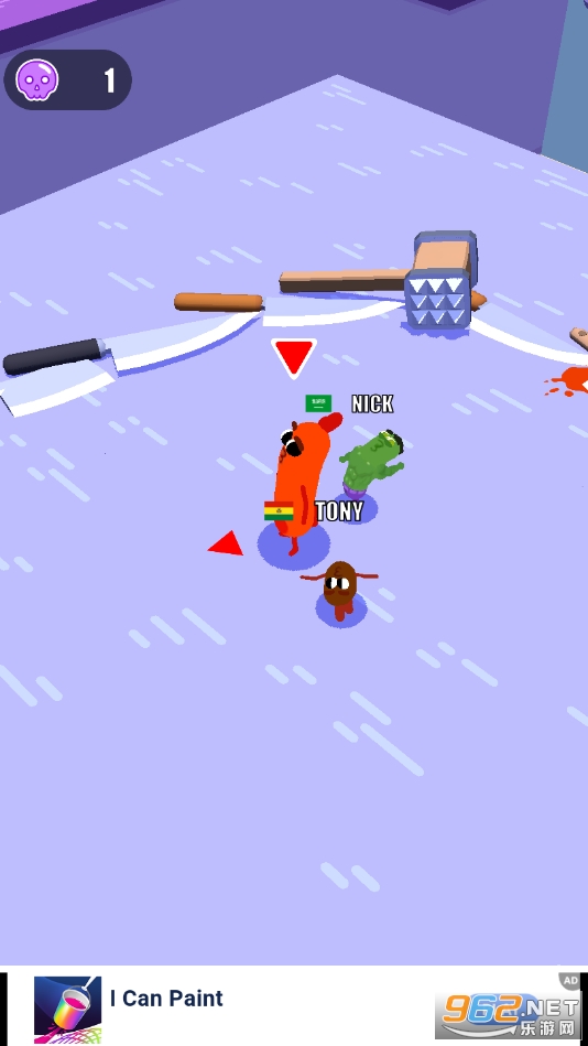 Sausage Wars(�ȹ�����ս��Ϸ)��ͼ0