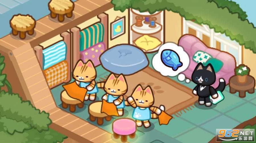 放置猫咪大亨破解版(CatTycoon)截图1