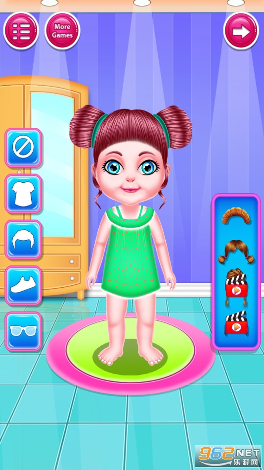Baby Girl Daily Care(ŮӤ�ճ�������Ϸ)��ͼ3