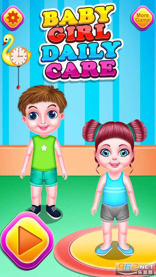 Baby Girl Daily Care(ŮӤ�ճ�������Ϸ)��ͼ0