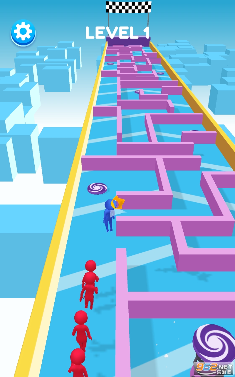 Maze Race 3D(�Թ����ܴ�����Ϸ)��ͼ2