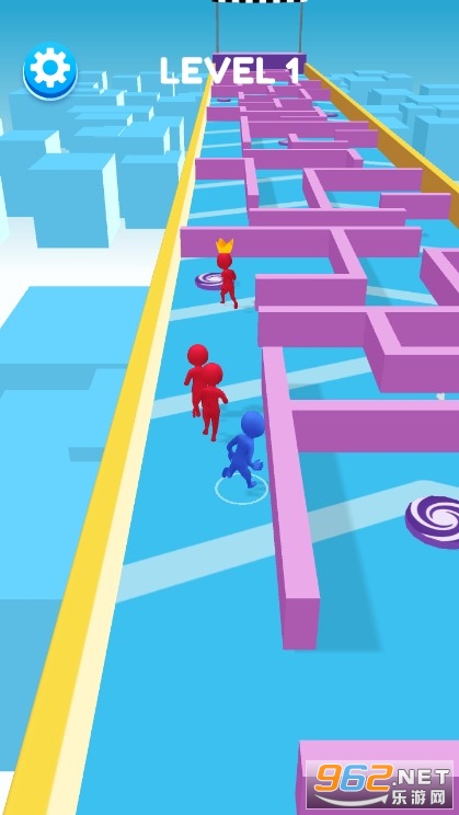 Maze Race 3D(�Թ����ܴ�����Ϸ)��ͼ1