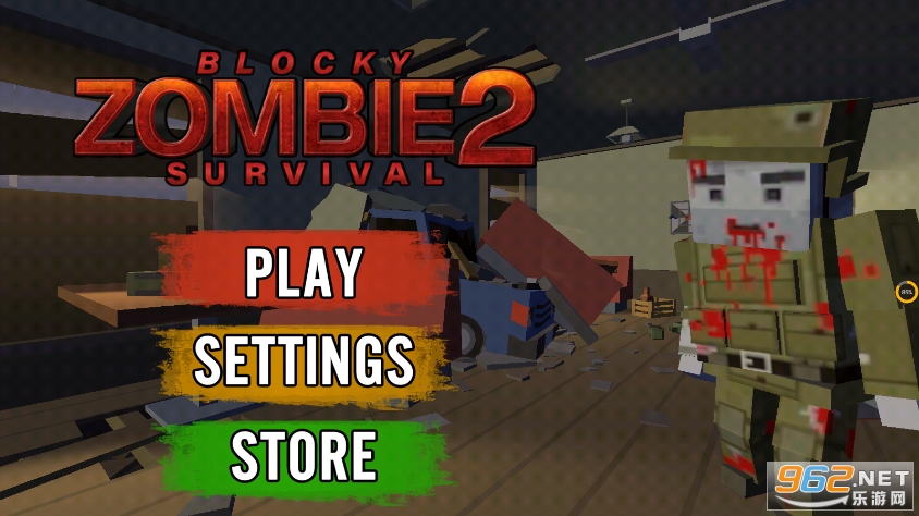 ���齩ʬ����2(Blocky Zombie Survival 2)��ͼ4