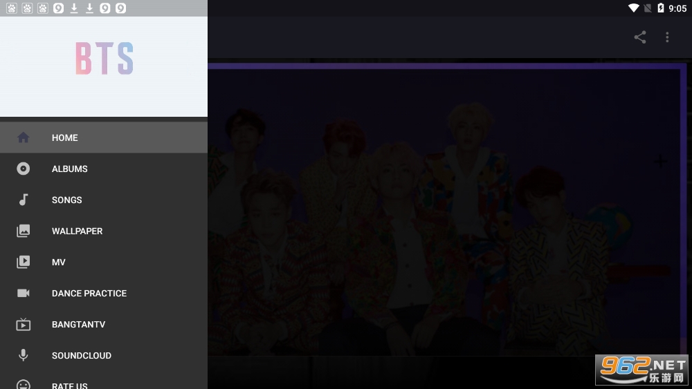BTS Lyrics app