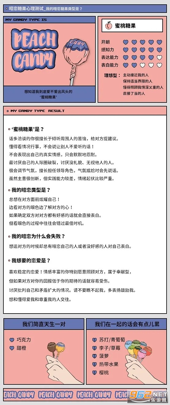 暗恋糖果心理测试链接 暗恋糖果心理测试网页版在哪里玩 暗恋糖果心理测试链接 暗恋糖果心理测试网页版在哪里玩