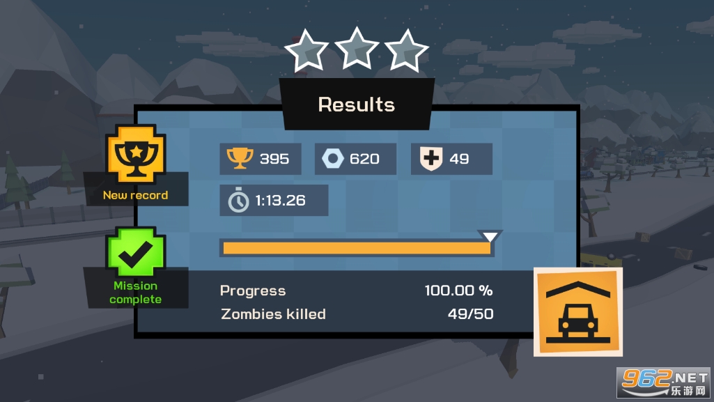 ���ؽ�ʬ����������ʯ��(Zombie Derby: Pixel Survival)��ͼ0
