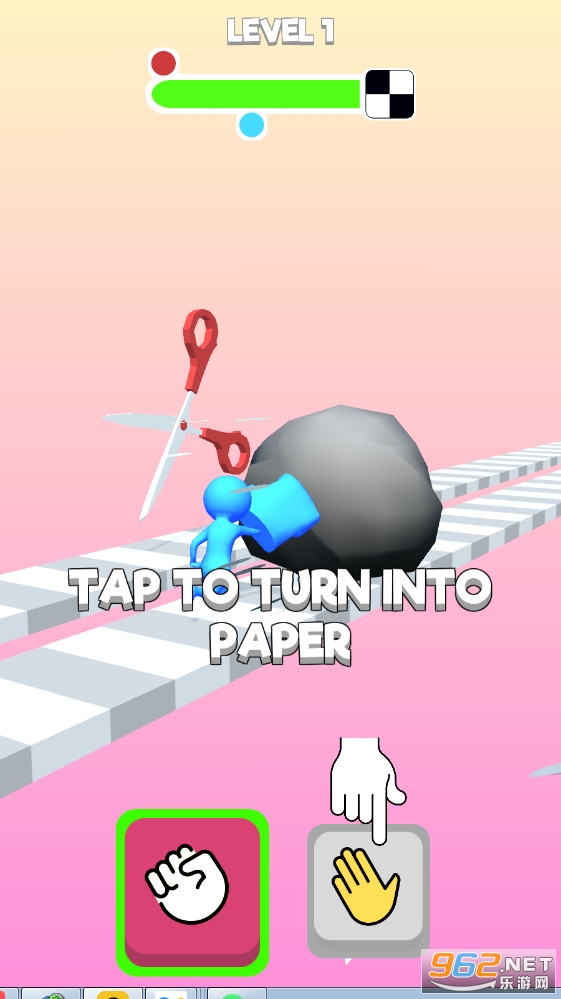 Rock Paper Scissors 3D(ʯͷ�������Կ�С��Ϸ)��ͼ0