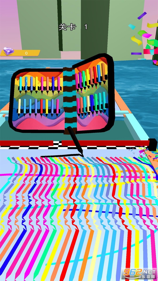 炫彩画笔冲浪游戏截图3