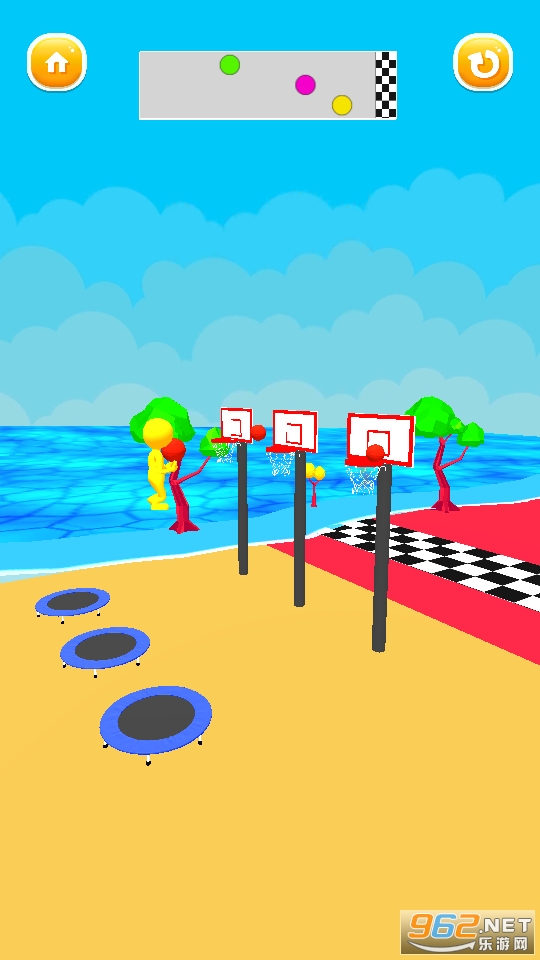 Ball Dunk 3D��Ϸ��ͼ2