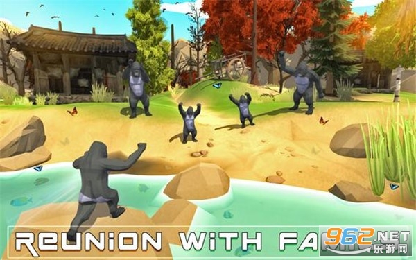 Wild Gorilla Family Simulator(Ұ�������ɼ�ͥģ����)��ͼ0