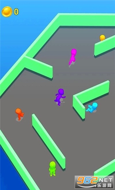 ��Ⱥ��ս3D׽�Բ�Crowd Battle 3D:Hide And Seekv1.0.1С��Ϸ��ͼ3