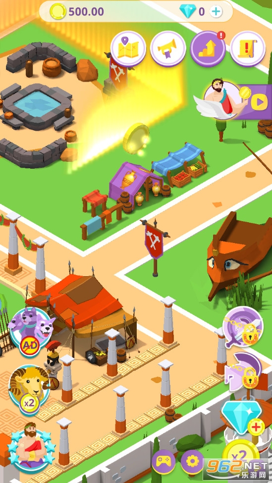 放置古典健身大亨破解版(Idle Antique Gym Tycoon)截图3