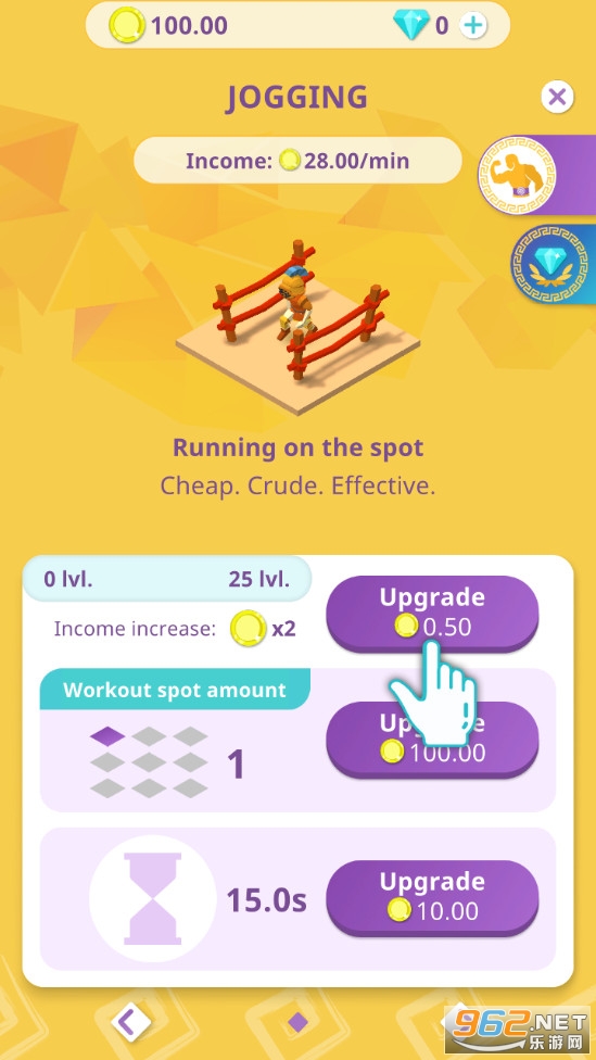 放置古典健身大亨破解版(Idle Antique Gym Tycoon)截图2