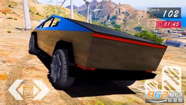 CyberTruck Simulator(赛博卡车模拟器游戏)截图3