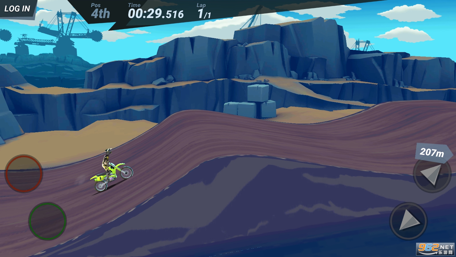 �����Ħ�г�ԽҰ3��Ϸ(Mad Skills MX 3)��ͼ1