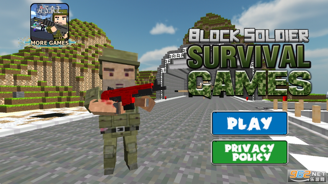 Block Soldier Survival Games(����ʿ�����������)��ͼ1