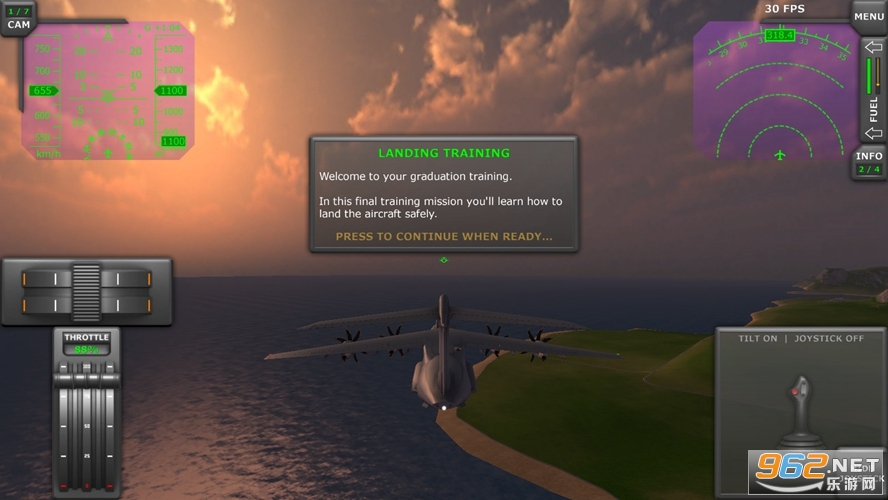 Turboprop Flight Simulator(ս���������Ϸ)��ͼ0
