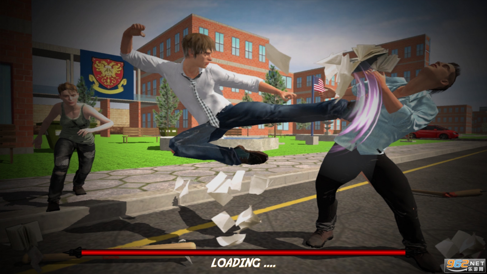 High School Kungfu Gangster(��У�����ʦ��׿��)v1.1�����ͼ2