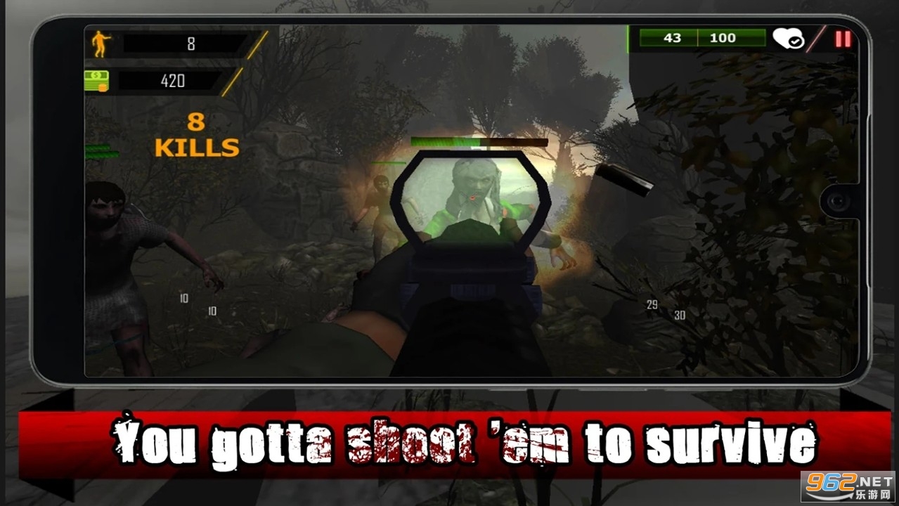 Immortal Zombie War: FPS Game 3D(���ཀྵʬս������)��ͼ2