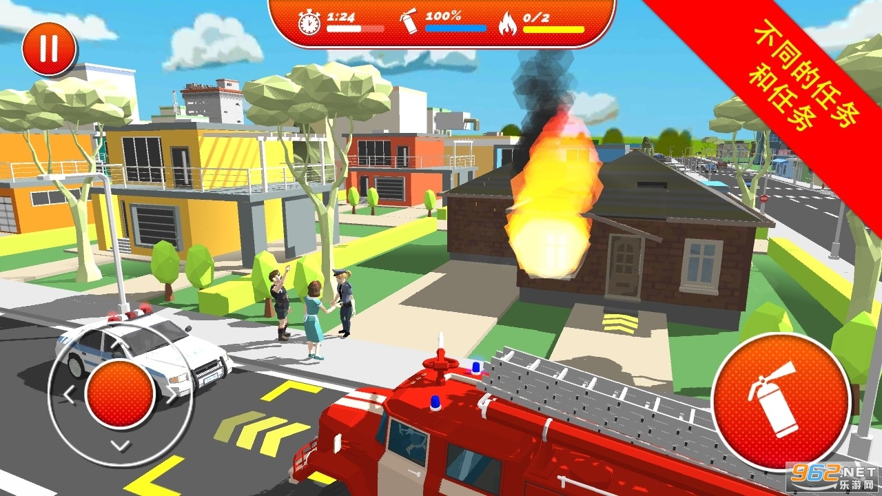 City Firefighter Heroes(��������ԱӢ��3D��Ϸ)��ͼ1