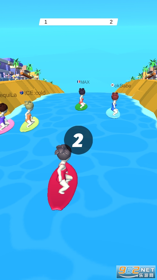 surfing(Surf Racing游戏)截图0