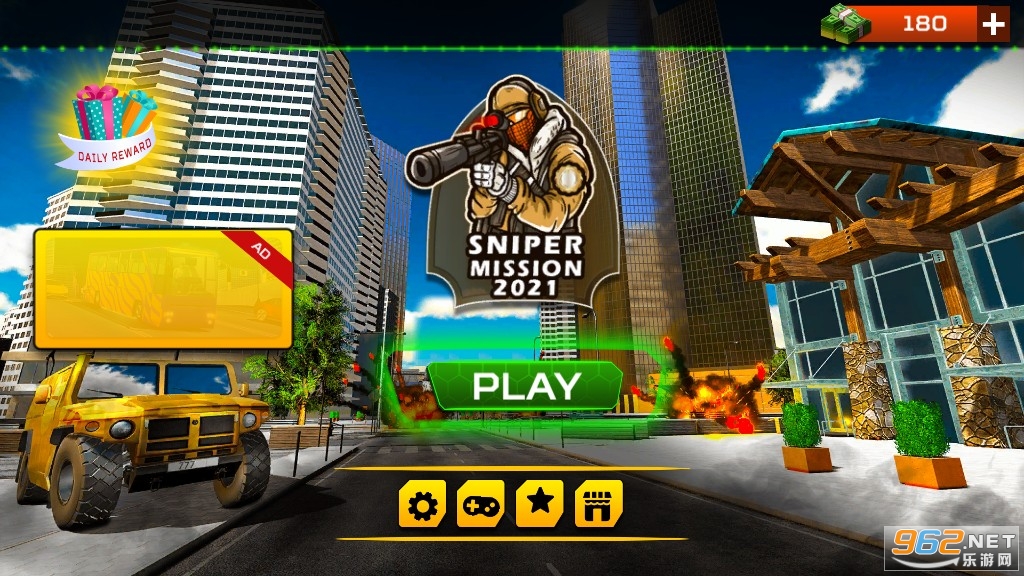 Sniper Headshot Missions: Fun Free Commandos battelfield(ʿ���ѻ�������Ϸ)��ͼ0
