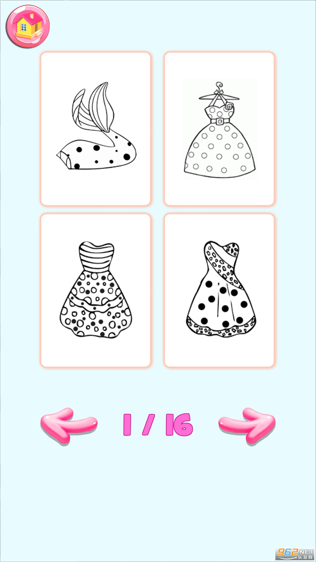 Glitter Ladybug dress Coloring Book��Ϸ��ͼ2