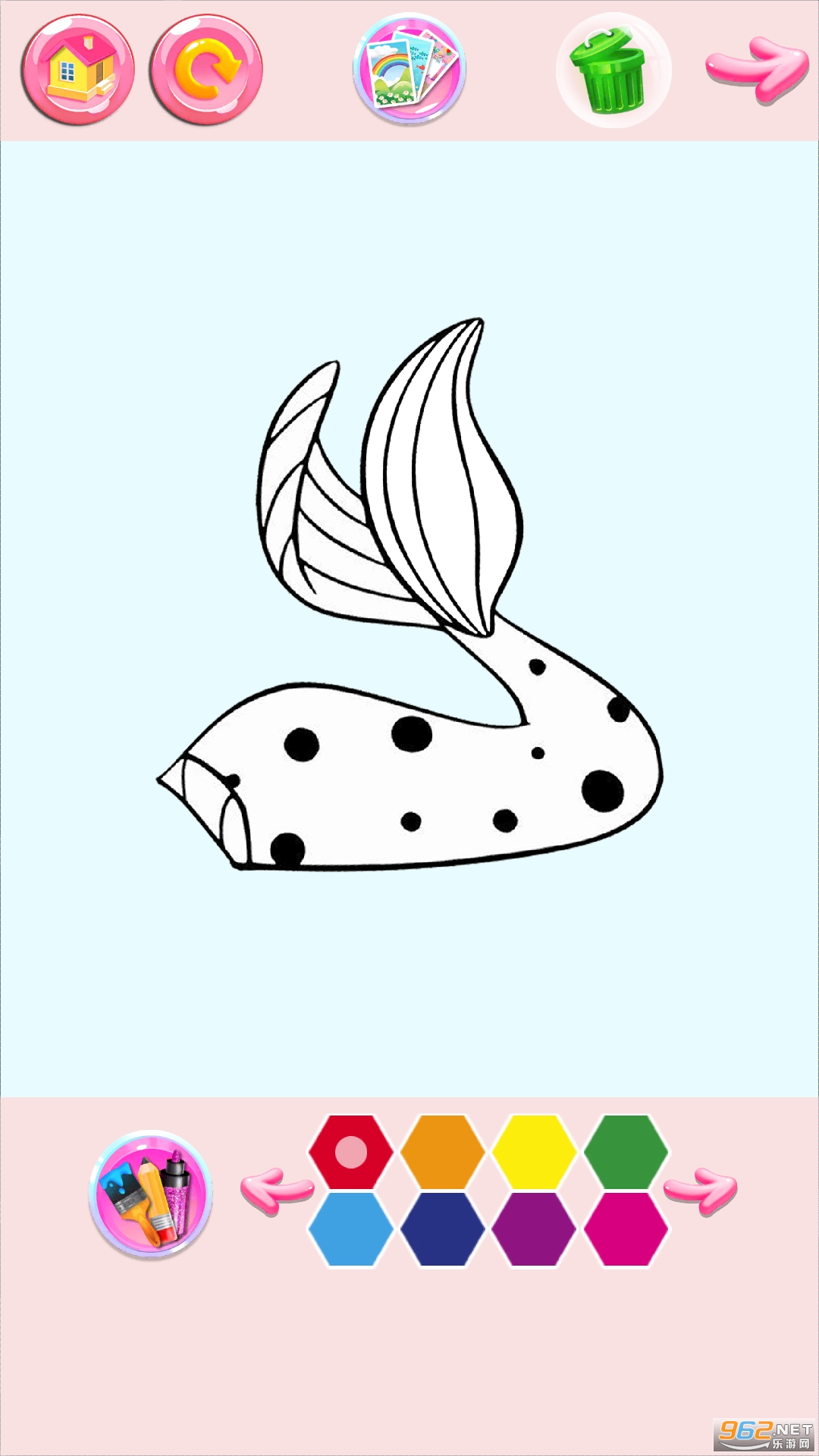 Glitter Ladybug dress Coloring Book��Ϸ��ͼ3