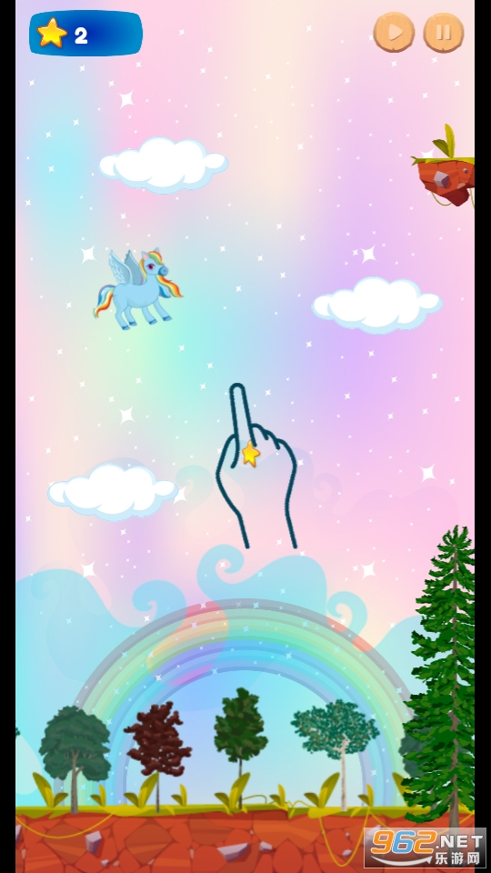 Flying Rainbow Pony��Ϸ��ͼ2