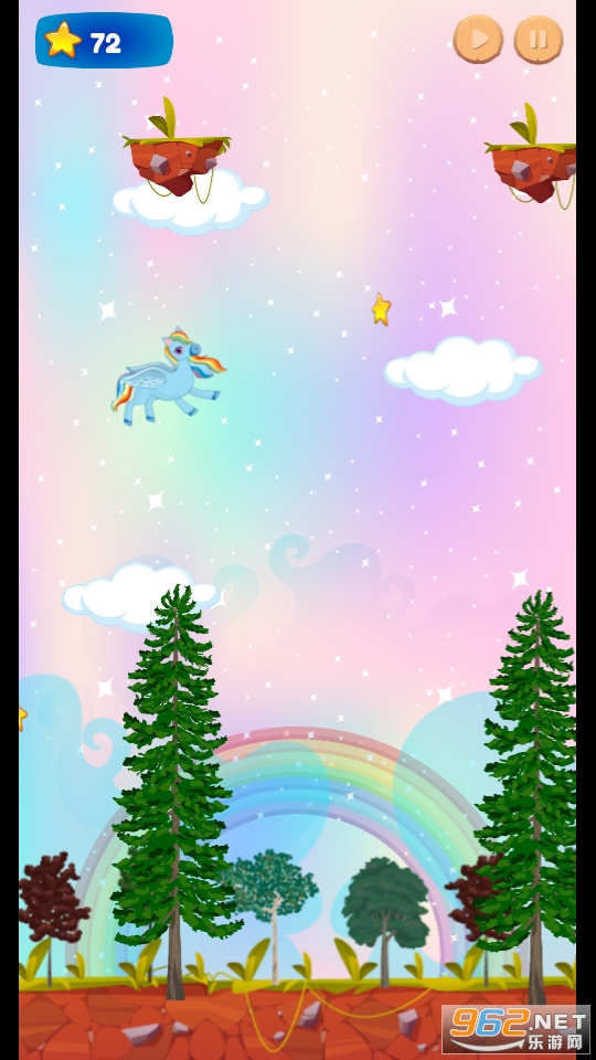 Flying Rainbow Pony��Ϸ��ͼ1
