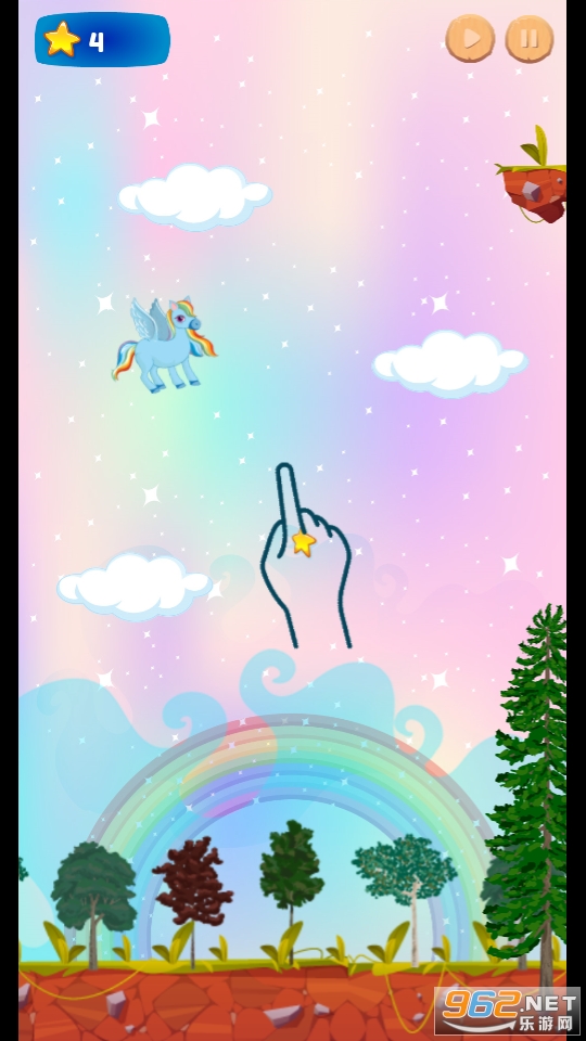 Flying Rainbow Pony��Ϸ��ͼ4