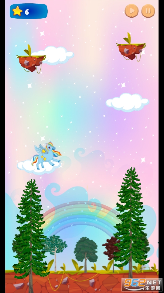 Flying Rainbow Pony��Ϸ��ͼ3