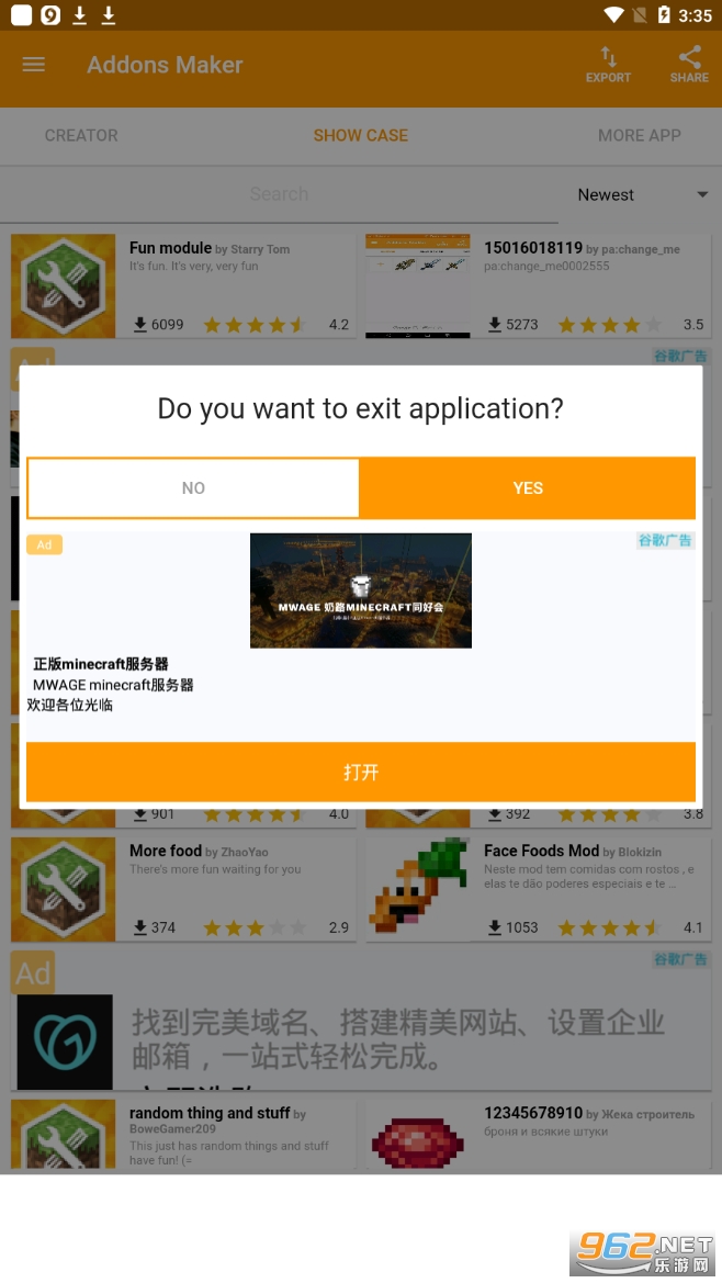 Minecraft Addons Maker.apkv2.6.34 ���°��ͼ3
