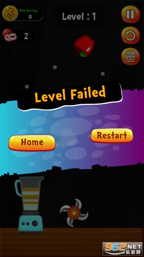 Crazy Juice Fruit Master: Fruit Slasher Ninja Games(疯狂果汁大师游戏)截图1