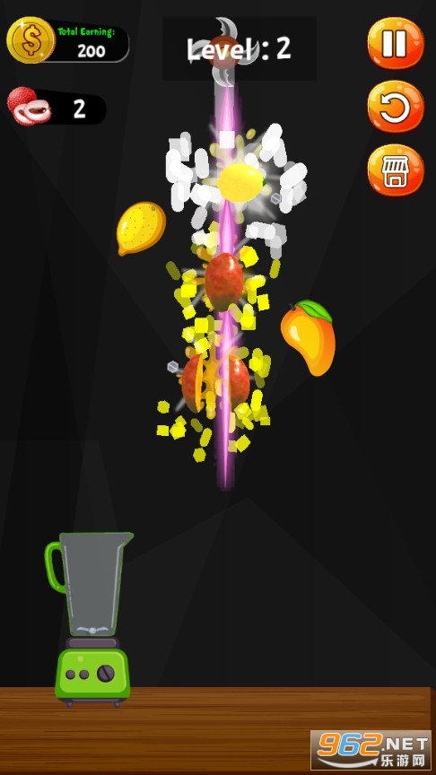 Crazy Juice Fruit Master: Fruit Slasher Ninja Games(疯狂果汁大师游戏)截图0