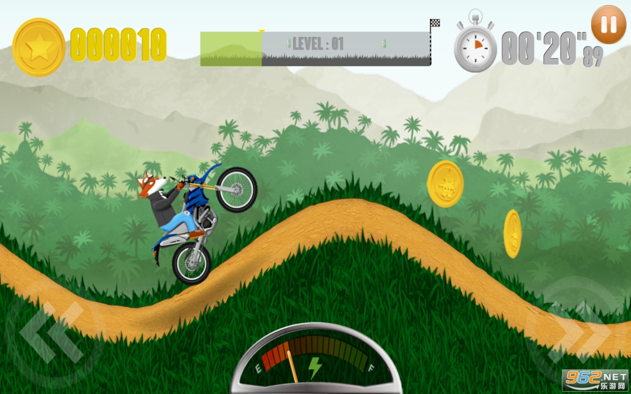 Trial Challenge(越野摩托车挑战游戏)截图3