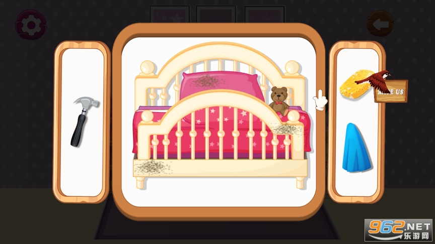 My Bunny Friend(兔子朋友兔子装扮游戏(Bunny friend: Rabbit dress up games))截图0