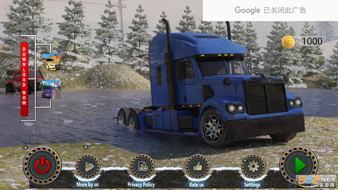 Offroad Mud Truck Snow Driving Game 2021(ԽҰ��ѩ�࿨����ʻ)��ͼ2